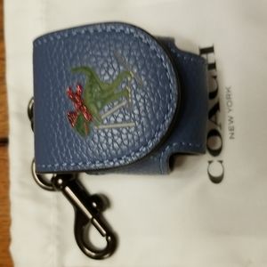 COACH earbud case